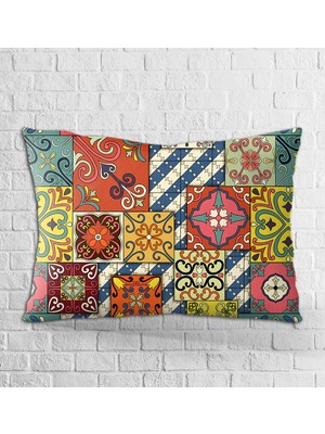 Cango Home Özel Tasarım Yastık Kırlent Kılıfı 030-3550