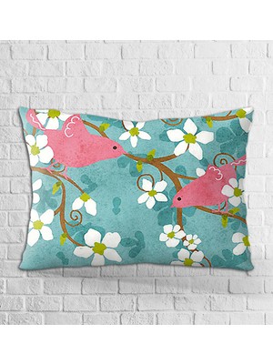 Cango Home Özel Tasarım Yastık Kırlent Kılıfı 376-3550