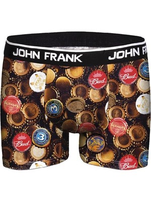 John Frank Erkek Baskılı Boxer JFBD317-CAPS