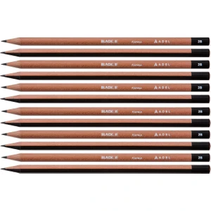 Blackline Karma 2b Yuvarlak Kurşun Kalem 12'li