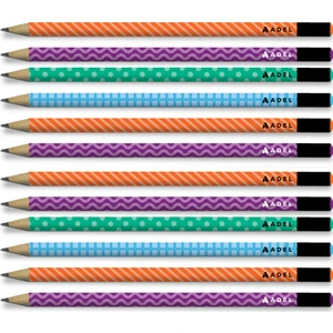 Pattern Yuvarlak Kurşun Kalem 2b 12'li