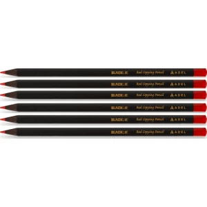 Blackline Kırmızı Renkli Kurşun Kalem 6'lı