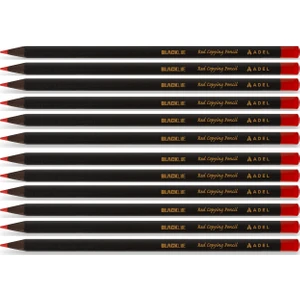 Blackline Kırmızı Renkli Kurşun Kalem 12'li