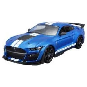 2020 Mustang Shelby GT500 Mavi 1:18 Model Araba
