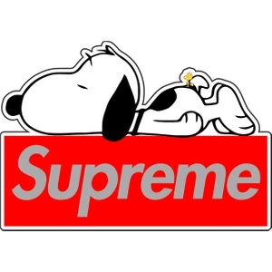Sticker Atölyesi Supreme Snoopy Sticker - 10130