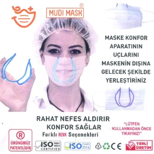 Mudi Mask Maske Konfor Aparatı  Rahat Nefes Alma