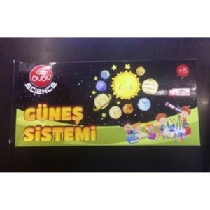 Science Güneş Sistemi Modeli Ahşap