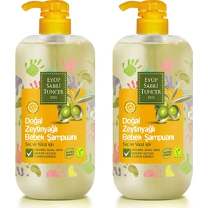 Eyüp Sabri Tuncer Doğal Zeytinyağlı Bebek Şampuanı 600 ml x 2 Adet