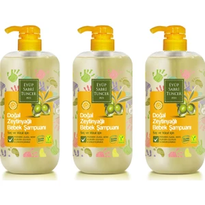 Eyüp Sabri Tuncer Doğal Zeytinyağlı Bebek Şampuanı 600 ml x 3 Adet