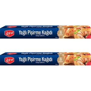 8 m Pişirme Kağıdı 37 cm 2li Kutu Set