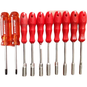 Lokmalı Tornavida 6-7-8-9-10-11-12-13 mm Somafix Torx Tornavida T30X100MM T40X10MM