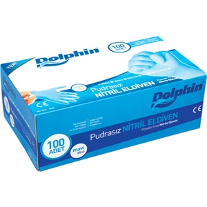 Mavi Nitril Eldiven Pudrasız (M) Paket