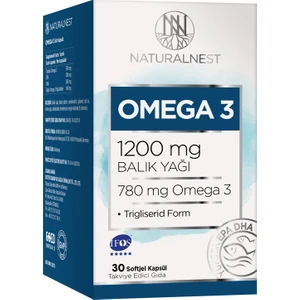 Omega 3 1200 Mg Balık Yağı 30 Kapsül