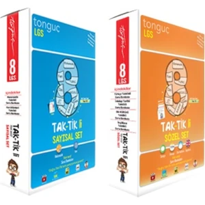 Tonguç Akademi Yayınları 8. Sınıf Taktikli Sayısal ve Sözel Set