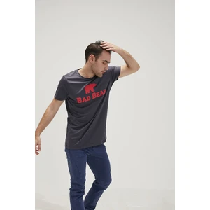 Bad Bear 19.01.07.002.Bad Bear Tee Antrasit Erkek T-Shirt