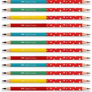 Siyah-Kırmızı Renkli Kurşun Kalem 12'li