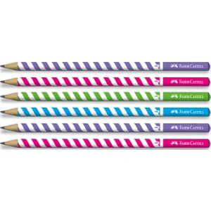 Candy Roll 2b Yuvarlak Kurşun Kalem 6'lı