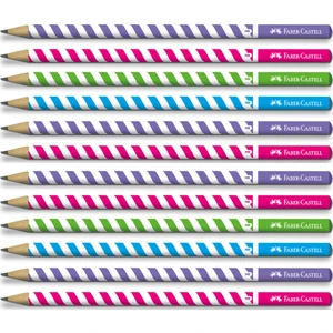 Candy Roll Yuvarlak Kurşun Kalem 12'li