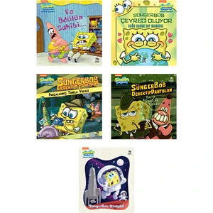 Sünger Bob 5 Kitap Takım