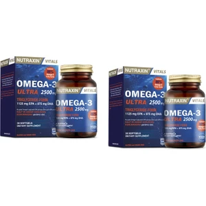Omega 3 Ultra 2500 Mg 30 Softjel x 2 Adet
