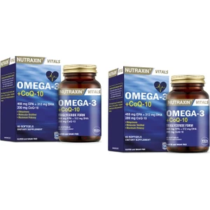 Omega3 Coq-10 60 Softjel x 2 Adet