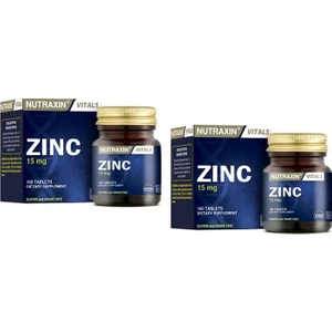 Zinc 15 Mg 100 Tablet x 2 Adet