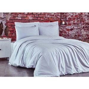 Komfort Home Tek Kişilik Çizgili Pamuk Saten Nevresim Takımı