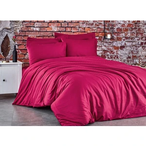 Komfort Home Çift Kişilik Çizgili Pamuk Saten Nevresim Takımı