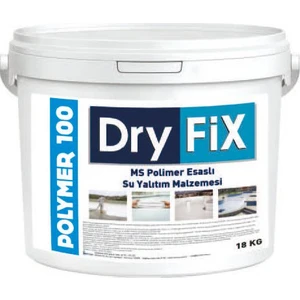 Polymer 100 Ms Polimer Esaslı Su Yalıtım Malzemesi 5 kg Beyaz