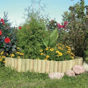 Evinizin Atölyesi Ahşap Bordür Çit 20 cm