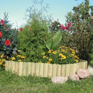 Evinizin Atölyesi Ahşap Bordür Çit 30 cm