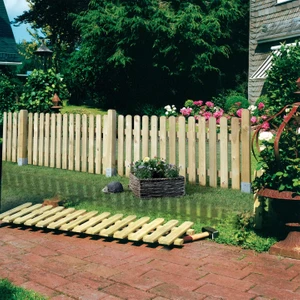 Evinizin Atölyesi Milano Ahşap Çit 180X80 cm