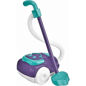 King Toys Çocuklar Için Oyuncak Sevimli Elektrik Süpürgesi Mavi-Mor Renk