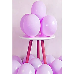 Lila Makaron (Pastel) Balon 10 Adet