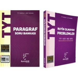 Karekök Yayıncılık TYT Paragraf Soru Bankası Rutin Olmayan Problemler