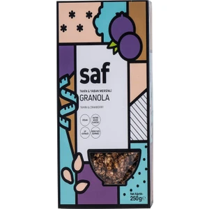 Saf Tahin &  Yaban Mersinli Granola 250 gr