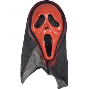 Event Party Store Cadılar Bayramı Halloween Kırmızı Ekonomik Çığlık Maske