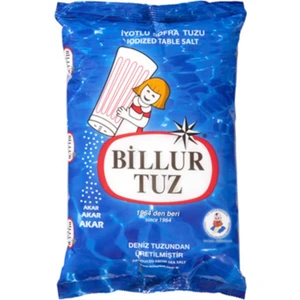 Tuz Rafine Iyotlu Sofra Tuzu 750 gr x 2'li