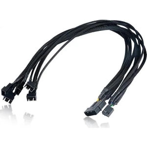 4354 Flexa P5 5 Port Çıkışlı Pwm Fan Çoklayıcı Çoğaltıcı 4 2 Pin Splitter Kablosu