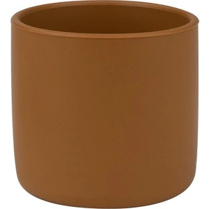 Silikon Mini Bardak - Woody Brown
