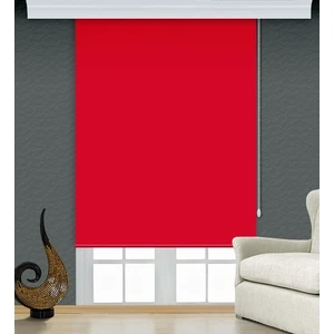 Asyhome Kırmızı Polyester Stor Perde