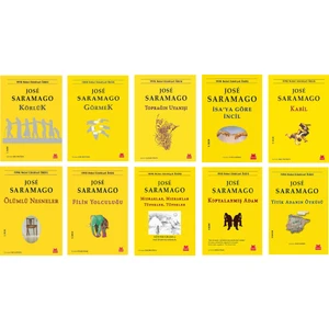 Körlük - Görmek - Toprağın Uyanışı - İsa'ya Göre İncil - Kabil - Ölümlü Nesneler - Filin Yolculuğu - Mızraklar Mızraklar - Kopyalanmış Adam - Yitik Adanın Öyküsü - 10 Kitap - Jose Saramago