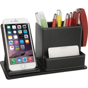 Deri Kalemlik Telefon Standlı