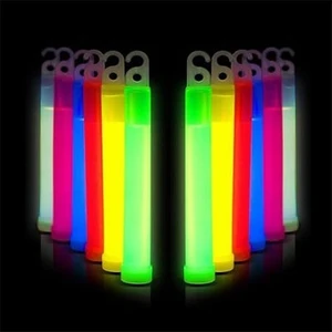 Kimyasal Işık Çubuğu Glow Stick 6'' 12 Saat Sarı
