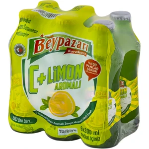 C Vitaminli Limon Aromalı Maden Suyu 6 x 200 ml
