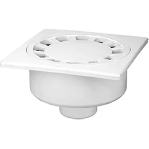 Plastik Yer Süzgeci 10*10 50 (Alttan Çıkışlı)