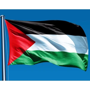 Fors Bayrak Filistin Gönder Bayrağı Raşel Kumaş 50 x 75 cm