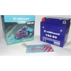 Yiğit Akü 12V 9 Ah Motosiklet Aküsü Yb9-Bs Yiğit Akü
