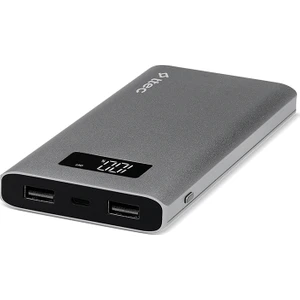 TTec AlumiSlim LCD 10000mAh Taşınabilir Şarj Aleti - Uzay Grisi 2BB130UG