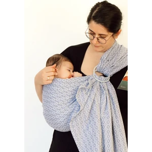 Halka Sling - Babysling -  Diomond - Bebek Taşıyıcı - Pamuk - Taşıma Şalı – Mavi
